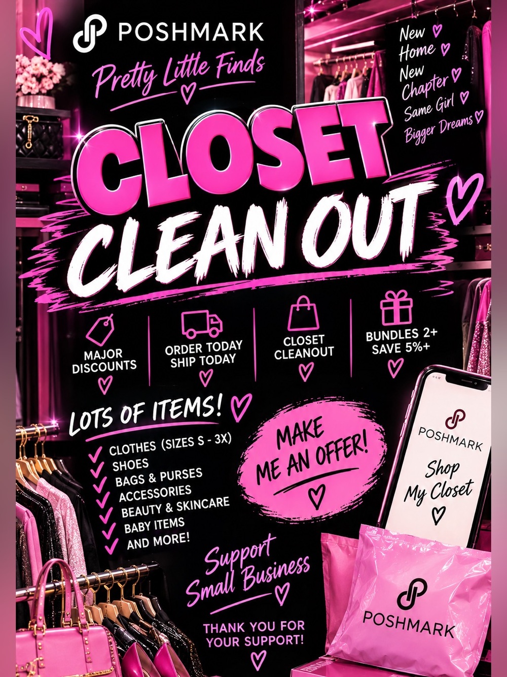 Closet Clean Out SALE